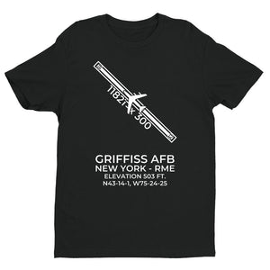 GRIFFISS AFB (RME; KRME) in ROME; NEW YORK (NY) c.1990 T-Shirt