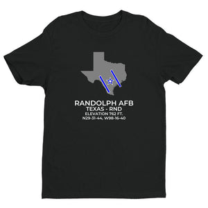 RND facility map in UNIVERSAL CITY; TEXAS, Black