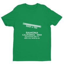 Load image into Gallery viewer, rnm ramona ca t shirt, Green