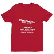 Load image into Gallery viewer, rnm ramona ca t shirt, Red