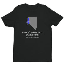 Load image into Gallery viewer, RNO facility map in RENO; NEVADA, Black