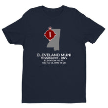 Load image into Gallery viewer, CLEVELAND MUNI in CLEVELAND; MISSISSIPPI (RNV; KRNV) T-Shirt