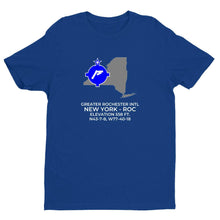 Load image into Gallery viewer, ROC facility map in ROCHESTER; NEW YORK, Royal Blue