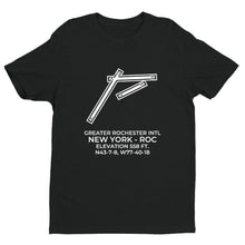 Load image into Gallery viewer, roc rochester ny t shirt, Black