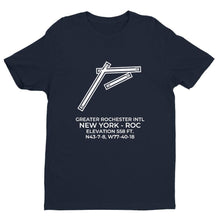 Load image into Gallery viewer, roc rochester ny t shirt, Navy