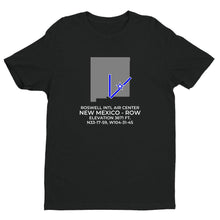 Load image into Gallery viewer, ROW facility map in ROSWELL; NEW MEXICO, Black