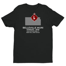 Load image into Gallery viewer, RPB facility map in BELLEVILLE; KANSAS, Black