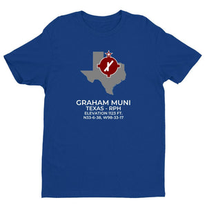 RPH facility map in GRAHAM; TEXAS, Royal Blue