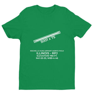 rpj rochelle il t shirt, Green