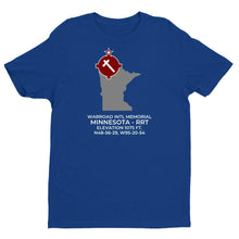 Load image into Gallery viewer, RRT facility map in WARROAD; MINNESOTA, Royal Blue