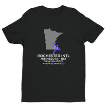 Load image into Gallery viewer, RST facility map in ROCHESTER; MINNESOTA, Black