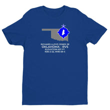 Load image into Gallery viewer, RVS facility map in TULSA; OKLAHOMA, Royal Blue