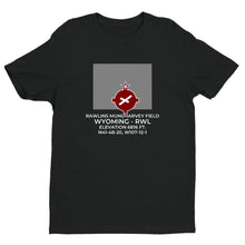 Load image into Gallery viewer, RWL facility map in RAWLINS; WYOMING, Black