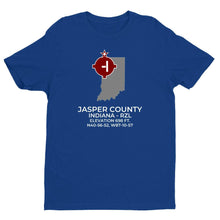 Load image into Gallery viewer, RZL facility map in RENSSELAER; INDIANA, Royal Blue