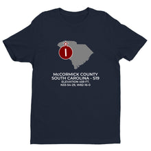 Load image into Gallery viewer, MC CORMICK COUNTY in McCORMICK; SOUTH CAROLINA (S19) T-Shirt