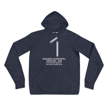 Load image into Gallery viewer, S33 facility map in MADRAS; OREGON Hoodie