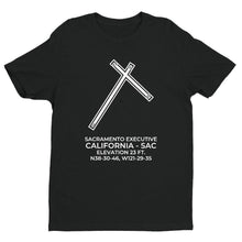 Load image into Gallery viewer, sac sacramento ca t shirt, Black