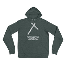 Load image into Gallery viewer, SAC facility map in SACRAMENTO; CALIFORNIA Hoodie
