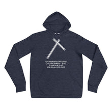 Load image into Gallery viewer, SAC facility map in SACRAMENTO; CALIFORNIA Hoodie