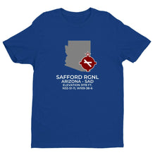 Load image into Gallery viewer, SAD facility map in SAFFORD; ARIZONA, Royal Blue