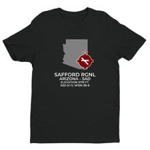 Load image into Gallery viewer, SAD facility map in SAFFORD; ARIZONA, Black