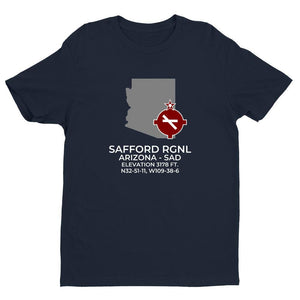 SAD facility map in SAFFORD; ARIZONA, Navy