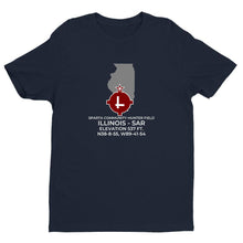 Load image into Gallery viewer, SAR facility map in SPARTA; ILLINOIS, Navy