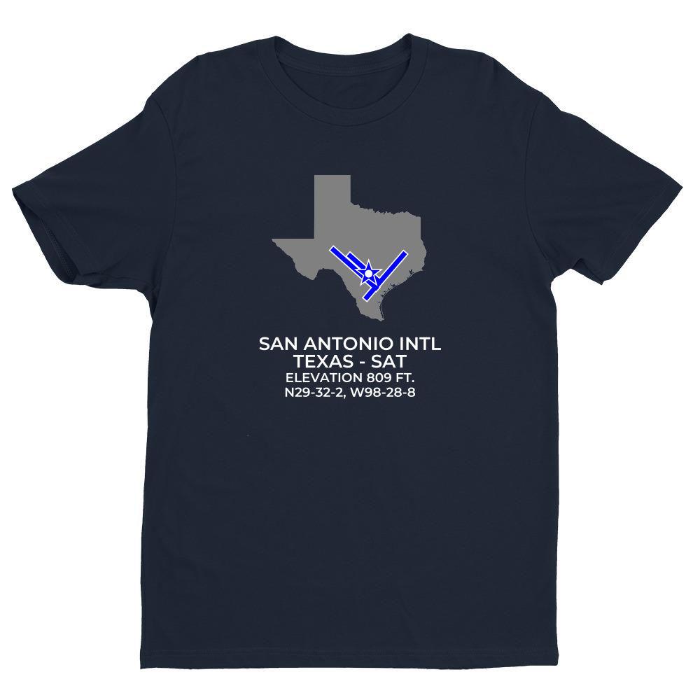 SAT facility map in SAN ANTONIO; TEXAS, Navy