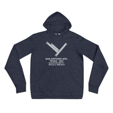 Load image into Gallery viewer, SAT facility map in SAN ANTONIO; TEXAS Hoodie