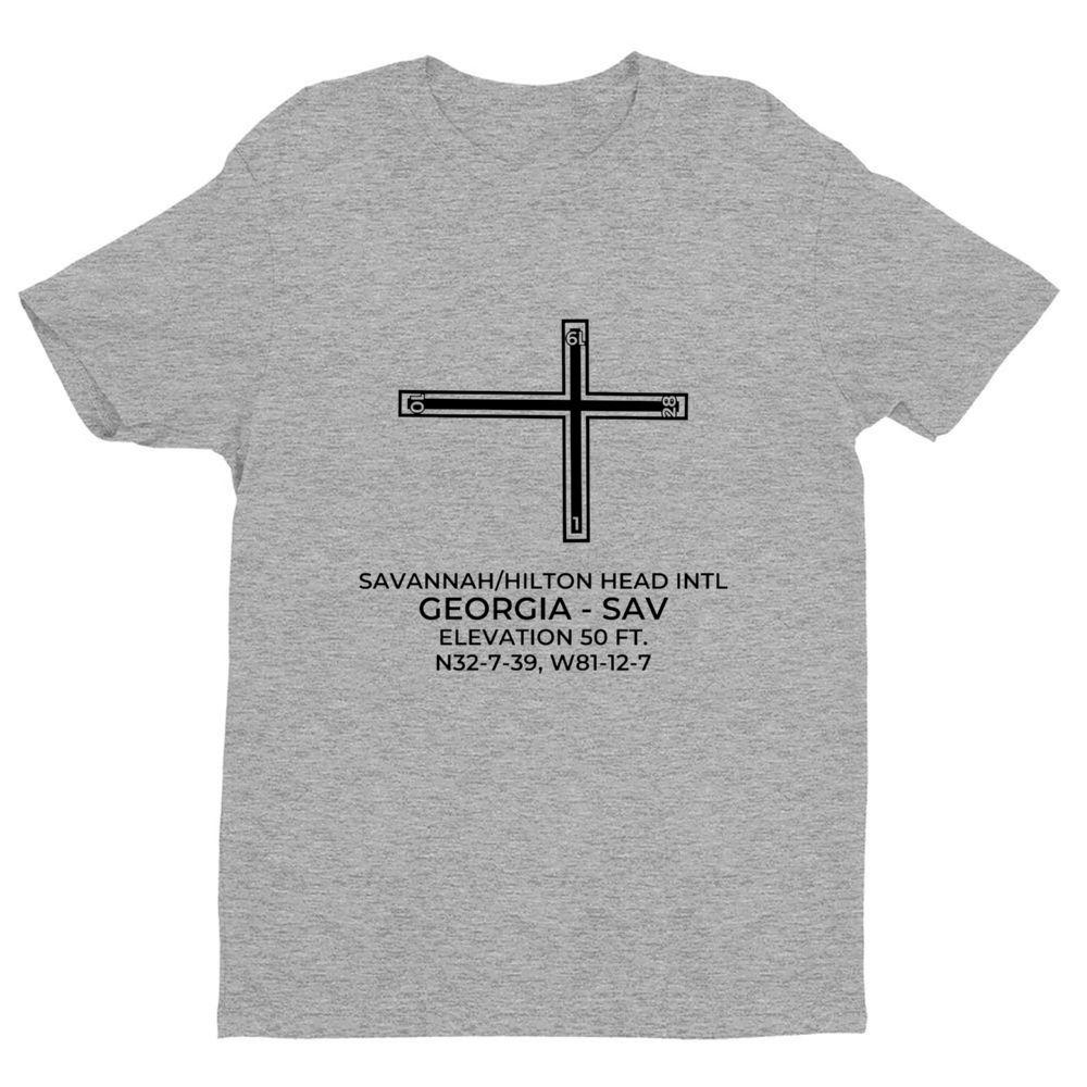 SAV facility map in SAVANNAH; GEORGIA