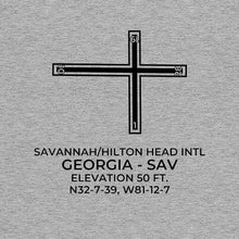 Load image into Gallery viewer, sav savannah ga t shirt, Gray