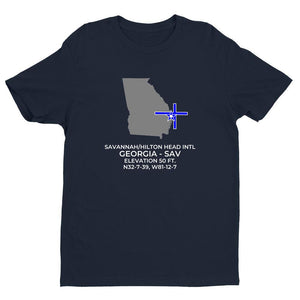 SAV facility map in SAVANNAH; GEORGIA, Navy