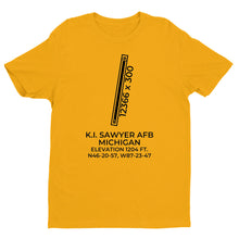 Load image into Gallery viewer, K.I. SAWYER AFB near MARQUETTE; MICHIGAN (MI) T-Shirt