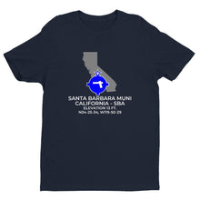 Load image into Gallery viewer, SBA facility map in SANTA BARBARA; CALIFORNIA, Navy