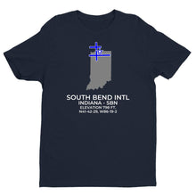 Load image into Gallery viewer, SBN facility map in SOUTH BEND; INDIANA, Navy