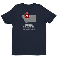 Load image into Gallery viewer, SBX facility map in SHELBY; MONTANA, Navy