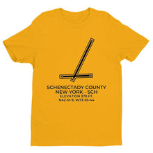 Load image into Gallery viewer, sch schenectady ny t shirt, Yellow