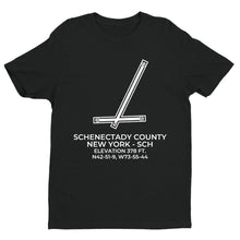 Load image into Gallery viewer, sch schenectady ny t shirt, Black