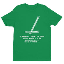 Load image into Gallery viewer, sch schenectady ny t shirt, Green