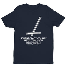 Load image into Gallery viewer, sch schenectady ny t shirt, Navy