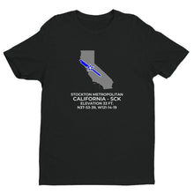 Load image into Gallery viewer, SCK facility map in STOCKTON; CALIFORNIA, Black