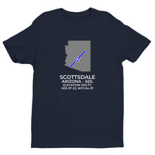Load image into Gallery viewer, SDL facility map in SCOTTSDALE; ARIZONA, Navy