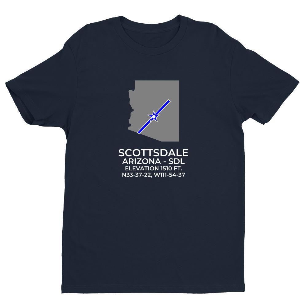 SDL facility map in SCOTTSDALE; ARIZONA, Navy
