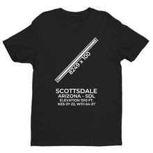 Load image into Gallery viewer, sdl scottsdale az t shirt, Black