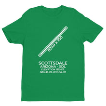 Load image into Gallery viewer, sdl scottsdale az t shirt, Green