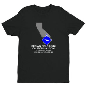 SDM facility map in SAN DIEGO; CALIFORNIA, Black