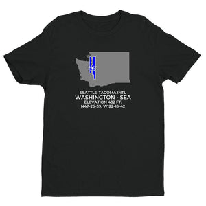 SEA facility map in SEATTLE; WASHINGTON, Black