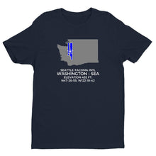 Load image into Gallery viewer, SEA facility map in SEATTLE; WASHINGTON, Navy