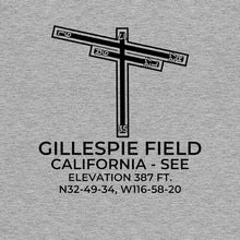 Load image into Gallery viewer, see san diego el cajon ca t shirt, Gray