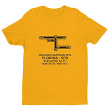Load image into Gallery viewer, sfb orlando fl t shirt, Yellow